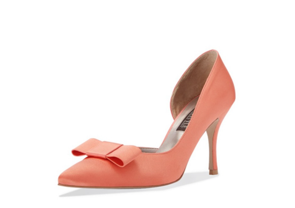 Shallot 緞面高級高跟鞋・RS190716(Coral)