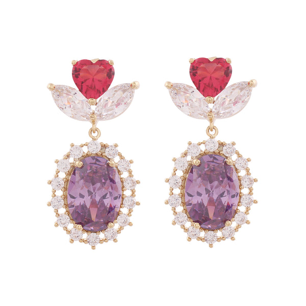Pineapple Heart Earring耳環・TP05401