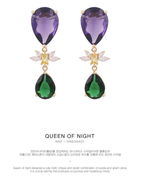 Queen Of Night Earring耳環・HNS04401