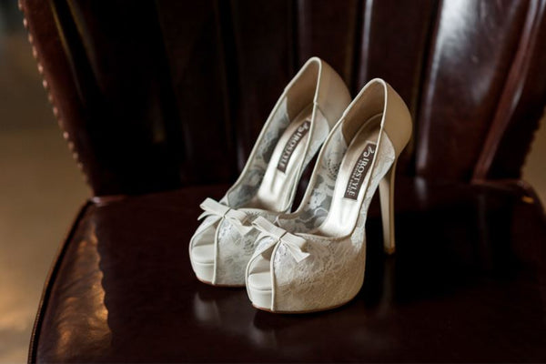 Nicole可愛蕾絲婚鞋・RS150128(Ivory)