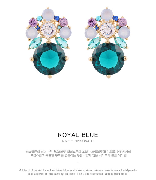 Royal Blue Earring耳環・HNS05401