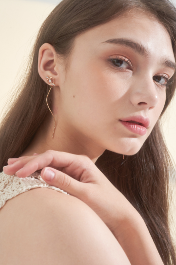 Spiral Wave Earring耳環・NIMWER03